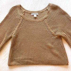Tan Oversized Sweater
